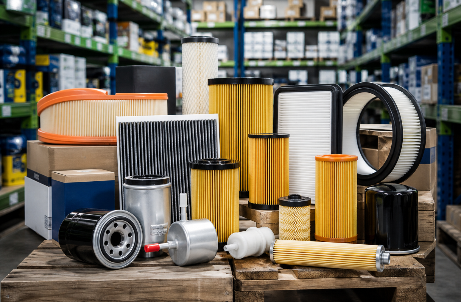 Filtros automotrices